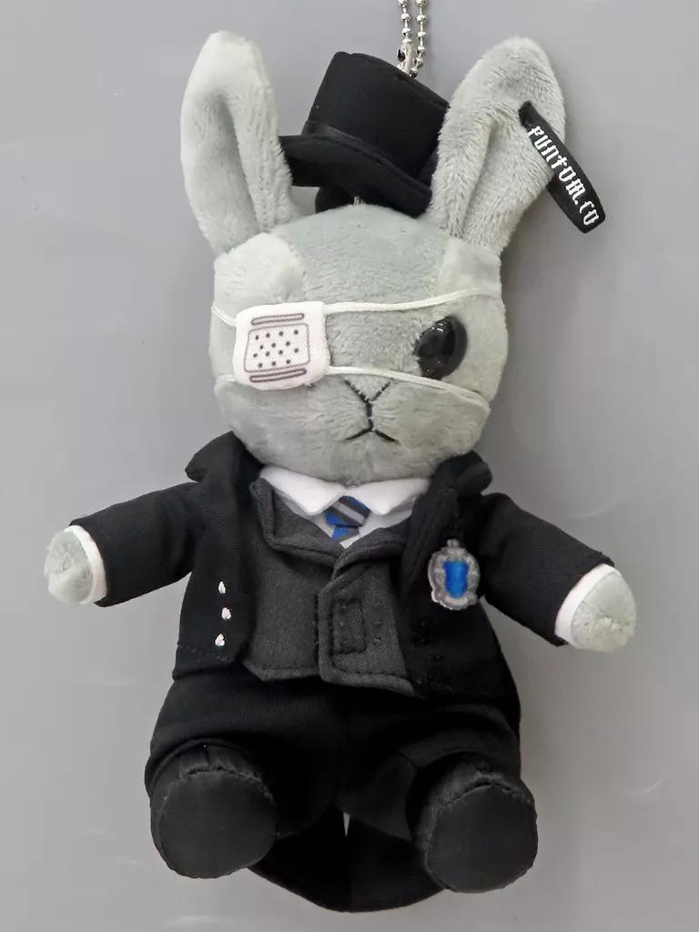 キーホルダー　ビターラビットミニ(シエルver.) ボールチェーン付きマスコット Public School Edition 「黒執事 Black Label」