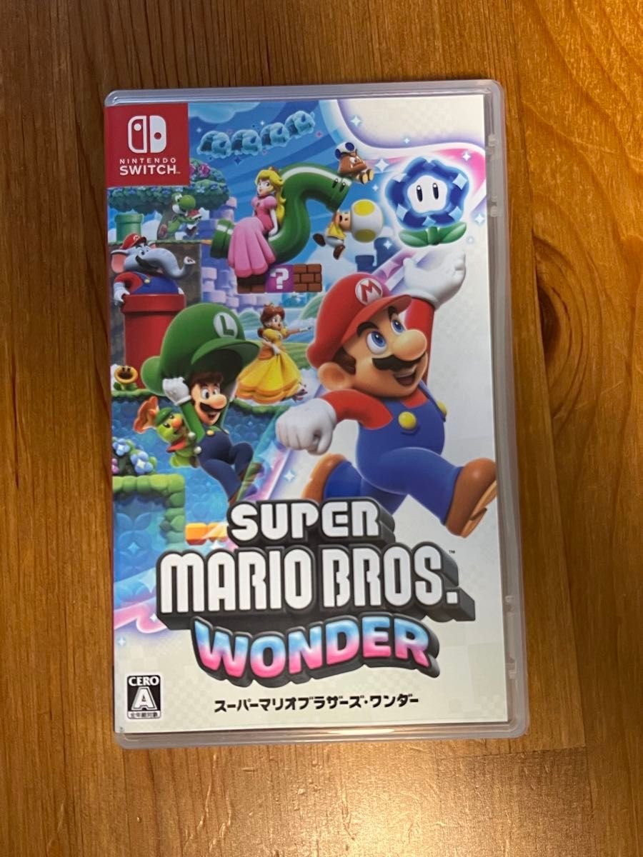 Nintendo Switch ソフト　スーパーマリオブラザーズ ワンダー　任天堂ニンテンドースイッチゲーム