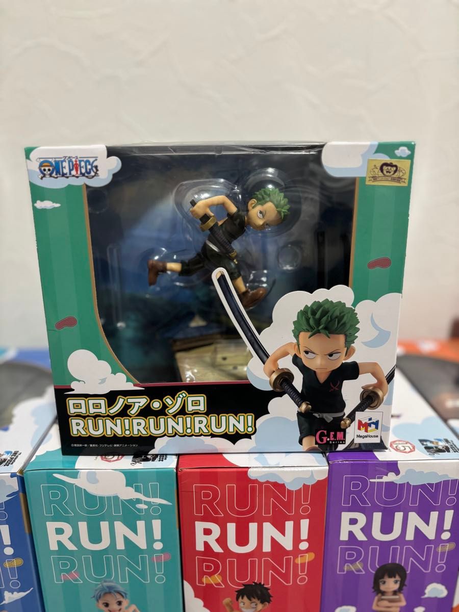 「開封品」ワンピース ONEPIECE フィギュア ロロノア・ゾロ RUN!RUN!RUN!二手;物流保障;没有明显的损伤或污渍