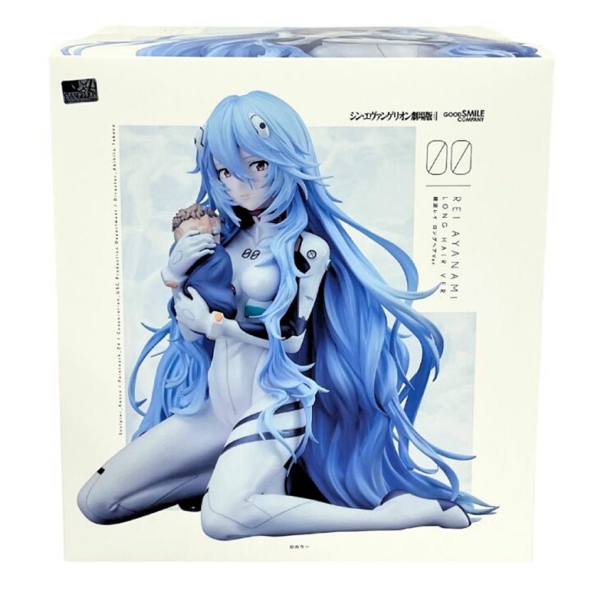 【再入荷】ヱヴァンゲリヲン新劇場版 綾波レイ ロングヘアVer. 1/7 完成品フィギュア 輸入品二手;物流保障;未使用