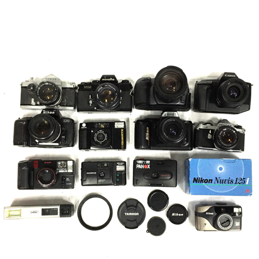 Nikon F-401 AF 他 MINOLTA OLYMPUS 等 フィルムカメラ まとめセット 現状品