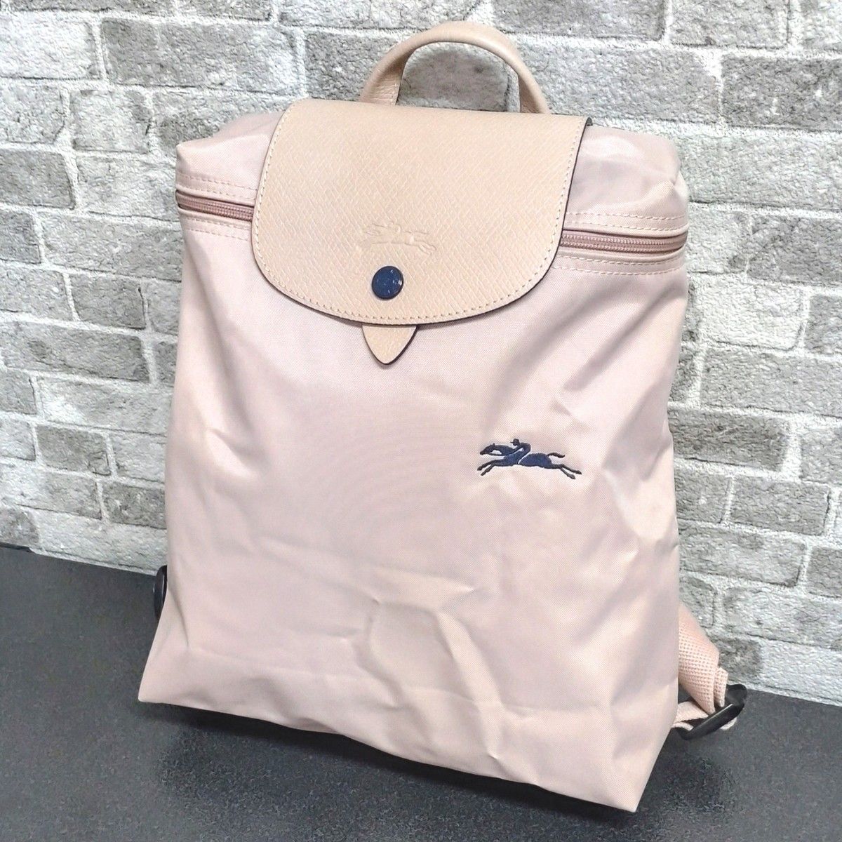 LONGCHAMP ロンシャン ル プリアージュ バックパック ピンク二手;物流保障;接近未使用