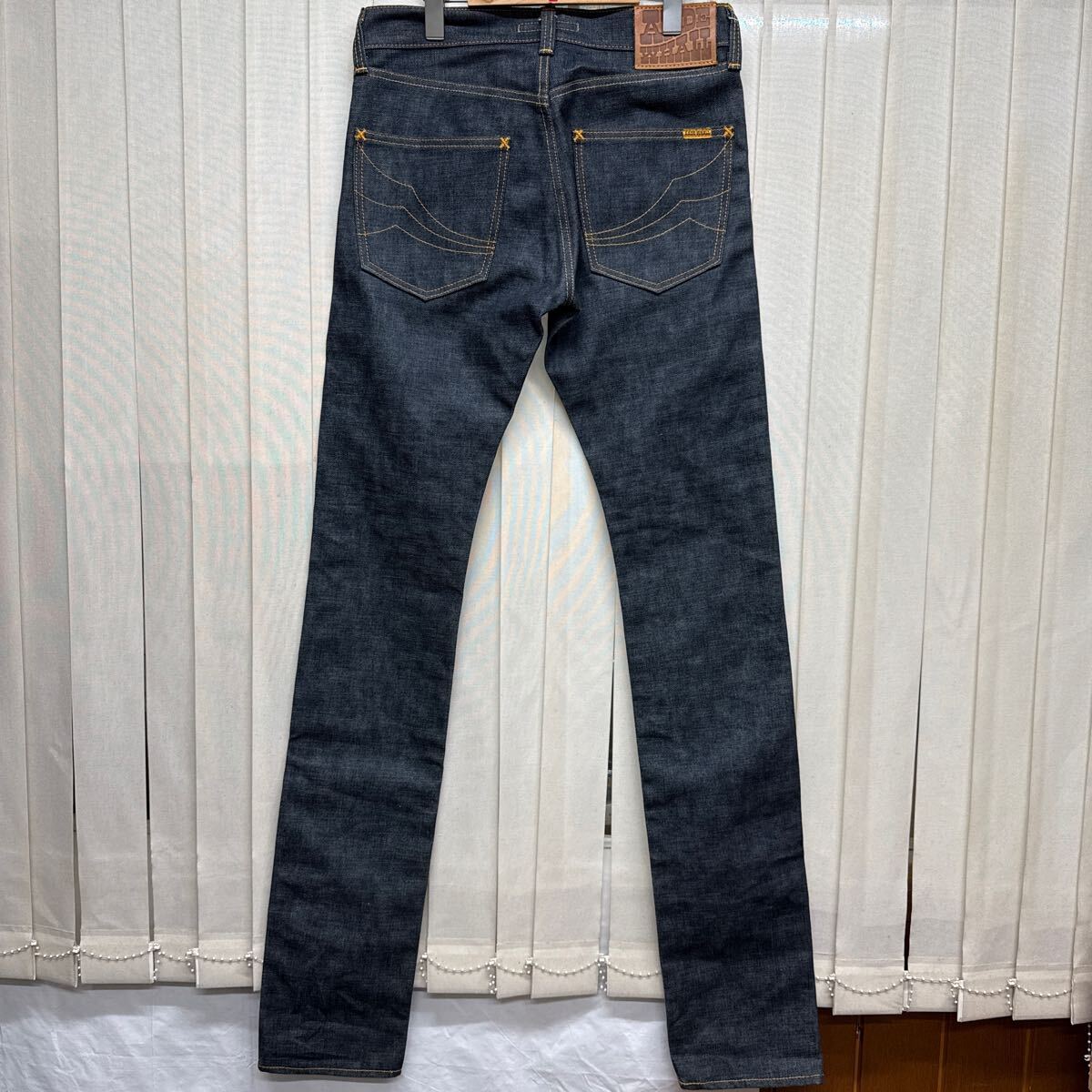 ANDE WHALL DENIM CO 29インチ セルビッジ 赤耳 岡山デニム スリムフィット 未使用 日本製 MADE IN JAPAN