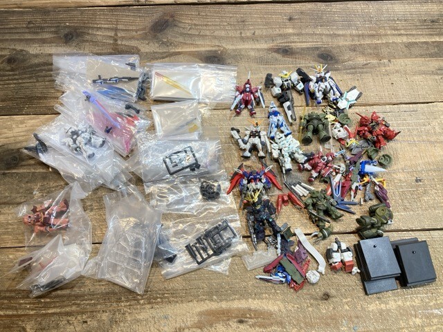 ガンダム FW コンバージ 開封済み まとめて デスティニー フリーダム ジャスティス ヴァーチェ 他 /ジャンク [7-2825]