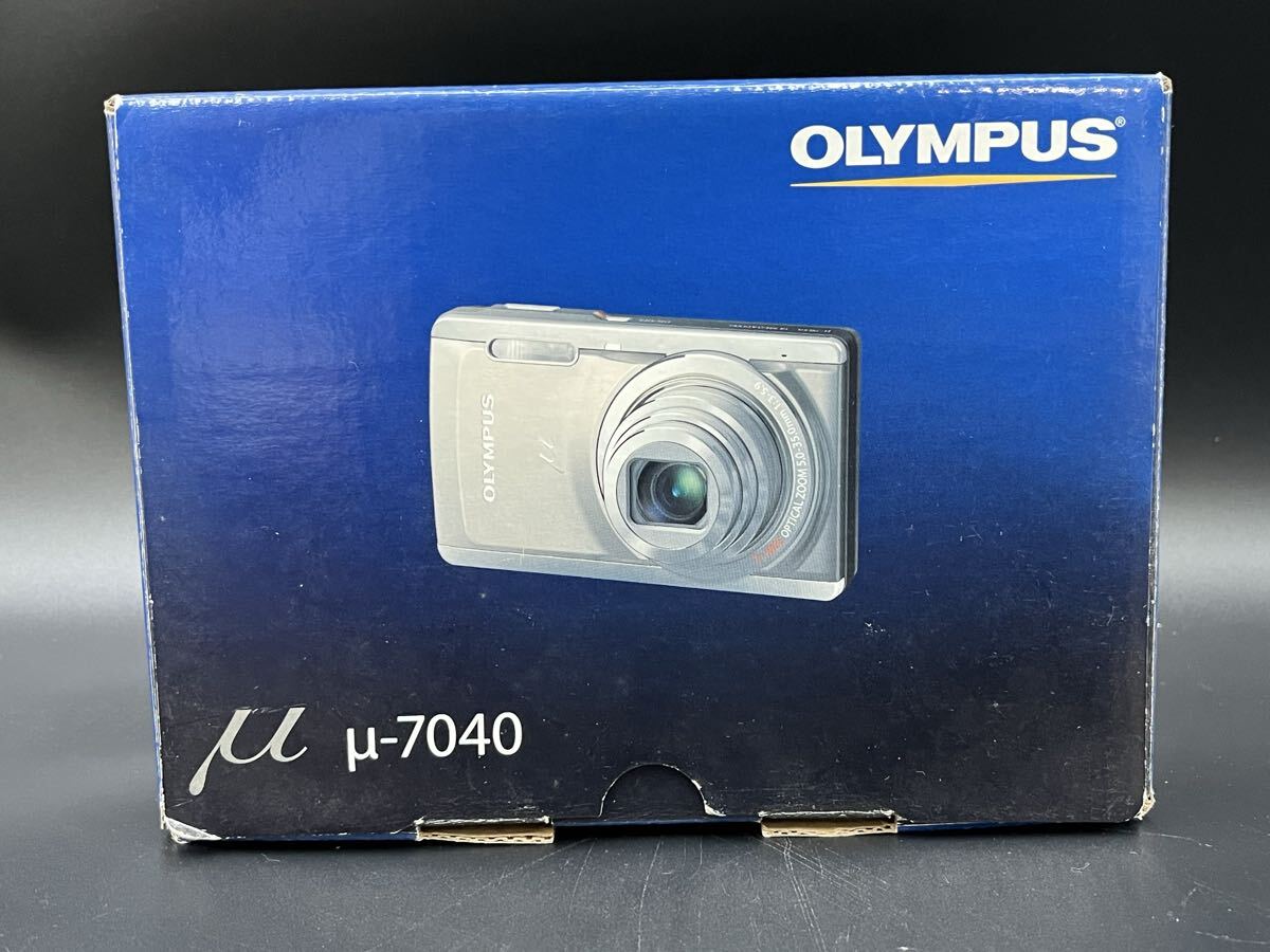 OLYMPUS μ-7040 デジタルカメラ オリンパス ミュー 7倍ズーム 高画質モデル 箱、コード付き