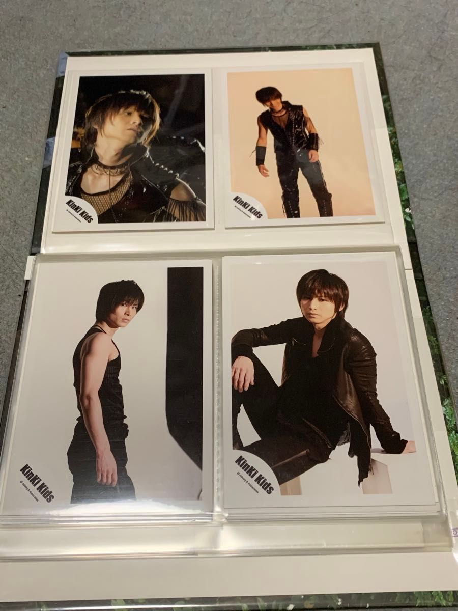 【 激レア 】KinKi Kids ＊ 公式写真 80枚以上 ＆ 公式ファイル 2つセット(カードなどのグッズ見付け次第増える予定二手;物流保障;接近未使用