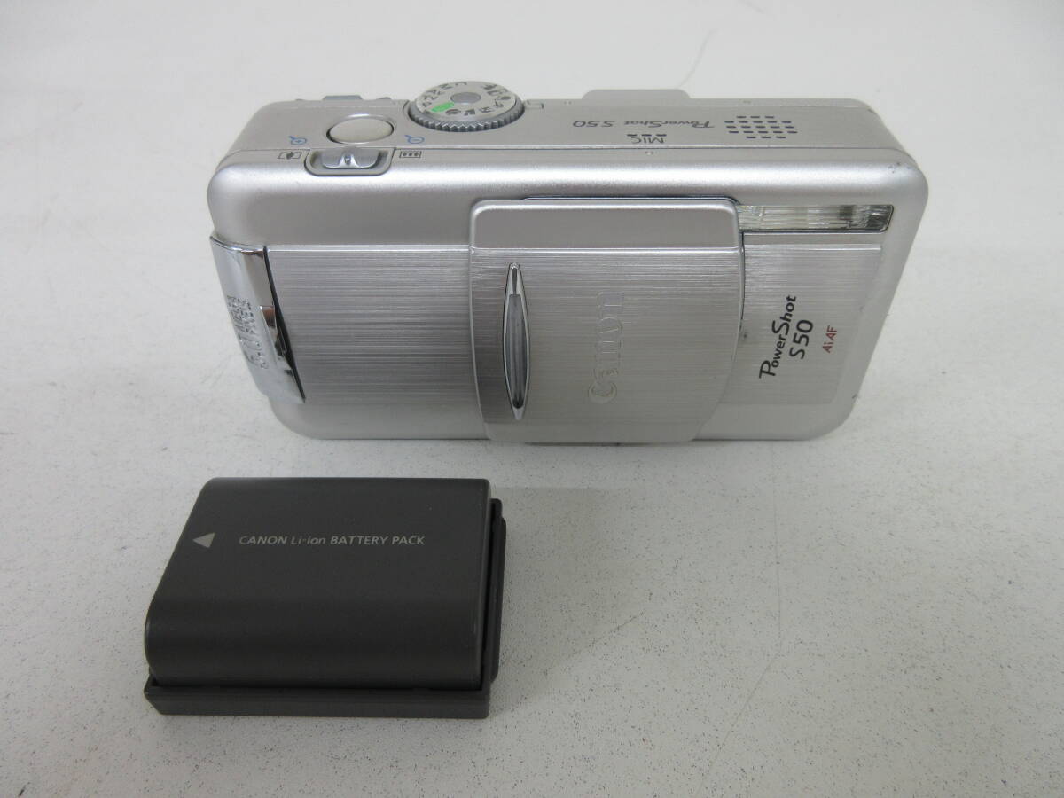 中古 カメラ Canon PowerShot S50 キャノン コンパクトデジタルカメラ PC1048 ※動作未確認 ／ね