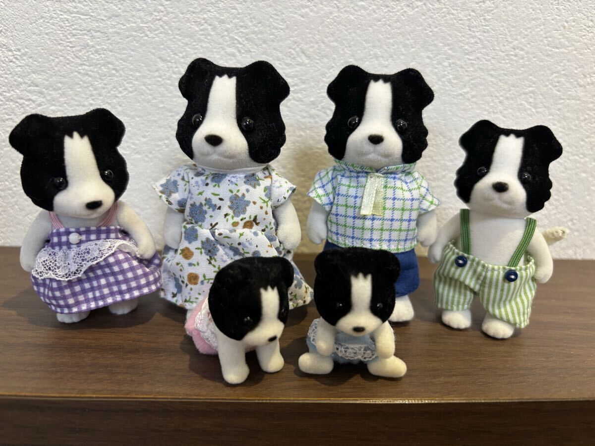 シルバニアファミリー ボーダーコリーファミリー　赤ちゃん