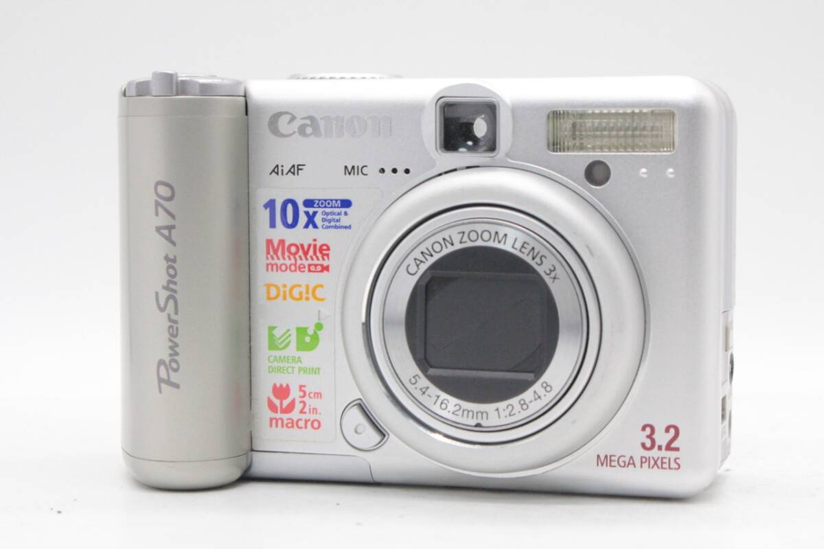 ★現状品★キャノン CANON PowerShot A70#《キャップ 付き!》#00220083#4558