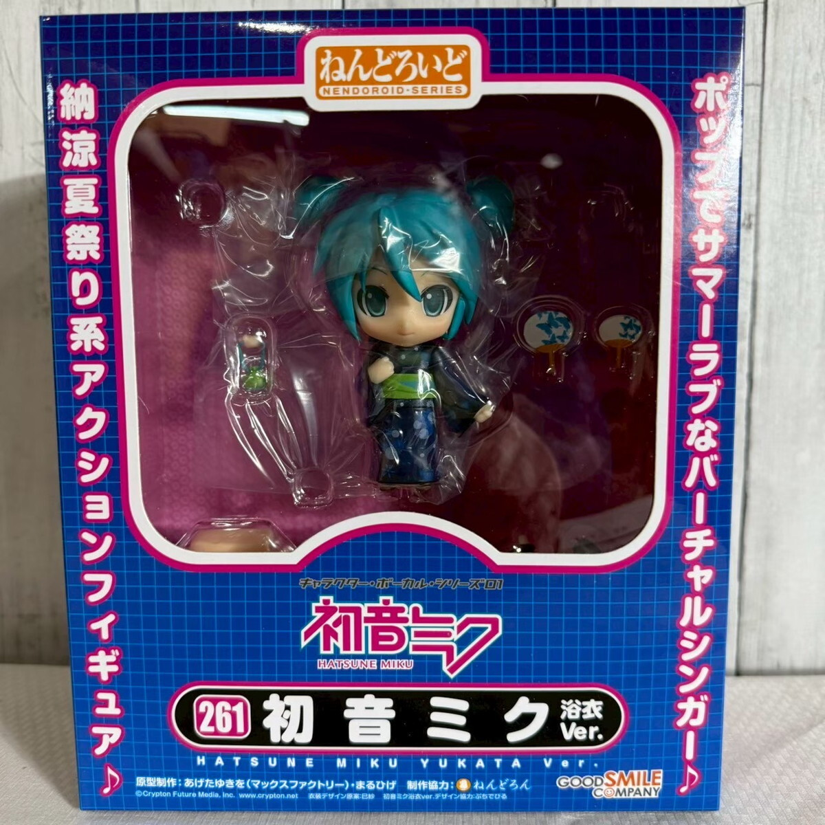 6.853　 ▲ ねんどろいど 初音ミク 浴衣Ver フィギュア　玩具