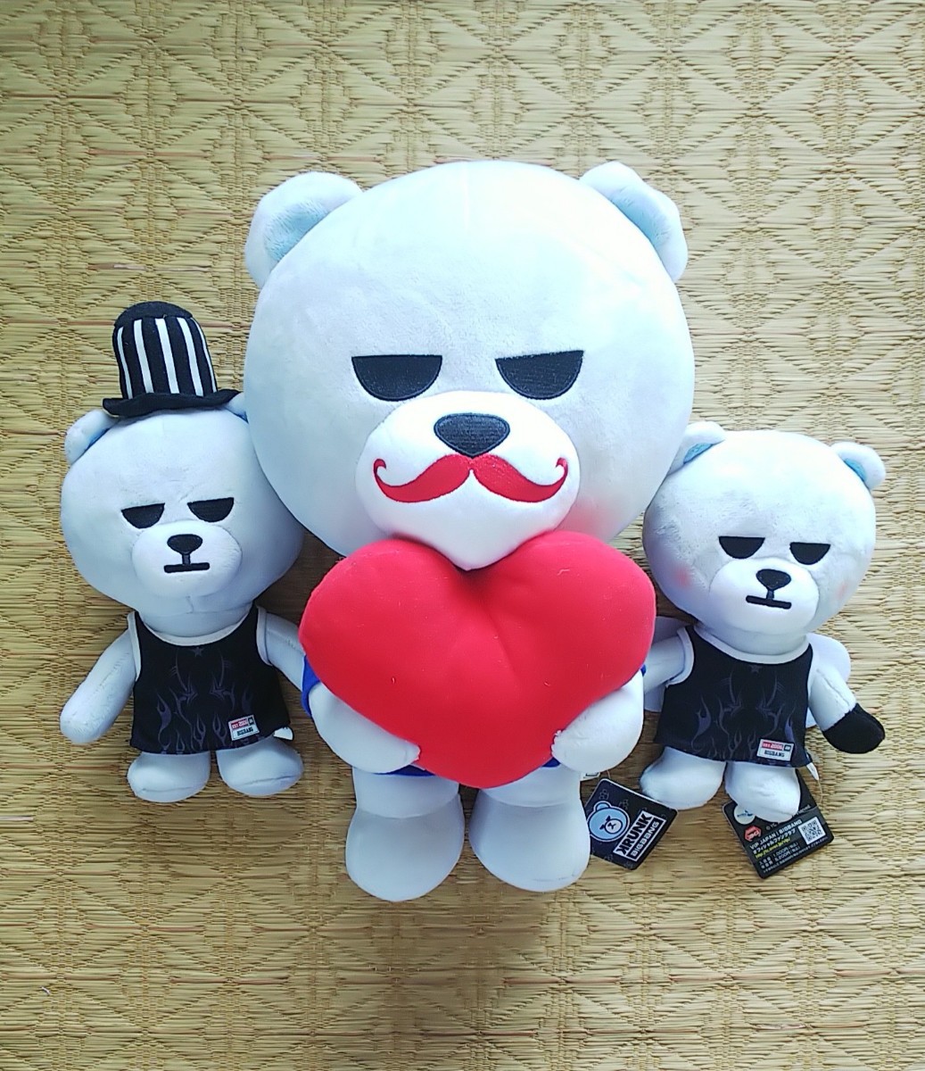 BIGBANG  KRUNKぬいぐるみ二手;物流保障;没有明显的损伤或污渍