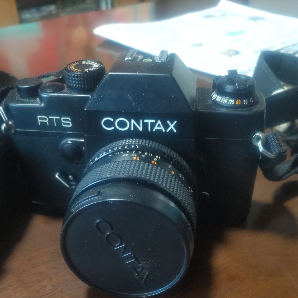 CONTAX RTS フィルムカメラ ブラック二手;物流保障;有些许损伤或污渍;易碎品;航空禁运
