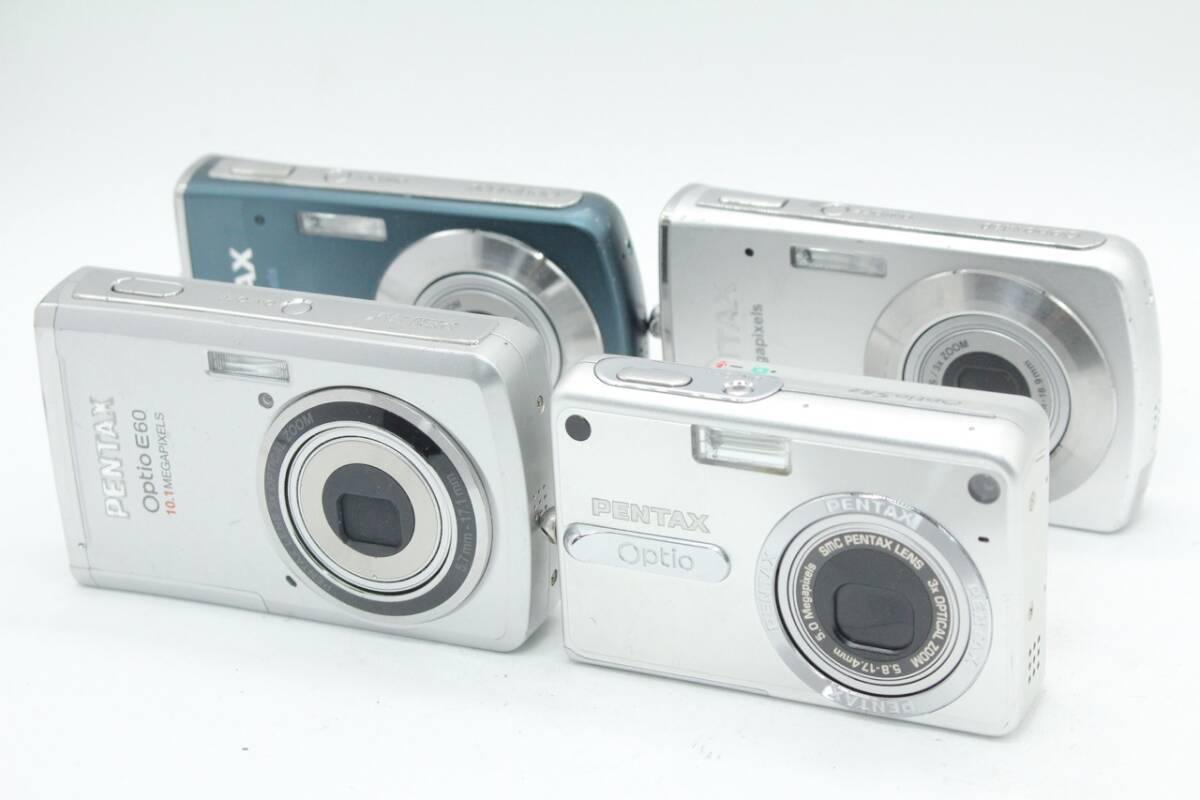 ★現状品★ペンタックス PENTAX Optio シリーズ 4台まとめ##10008#Y3281