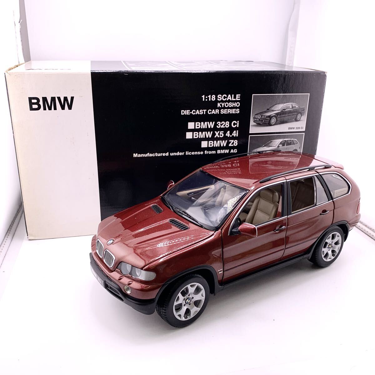 BMW X5 4.41 1/18 京商 KYOSHO No.08521R ミニカー レッド 箱 付 コレクション【S70943-N753-7】