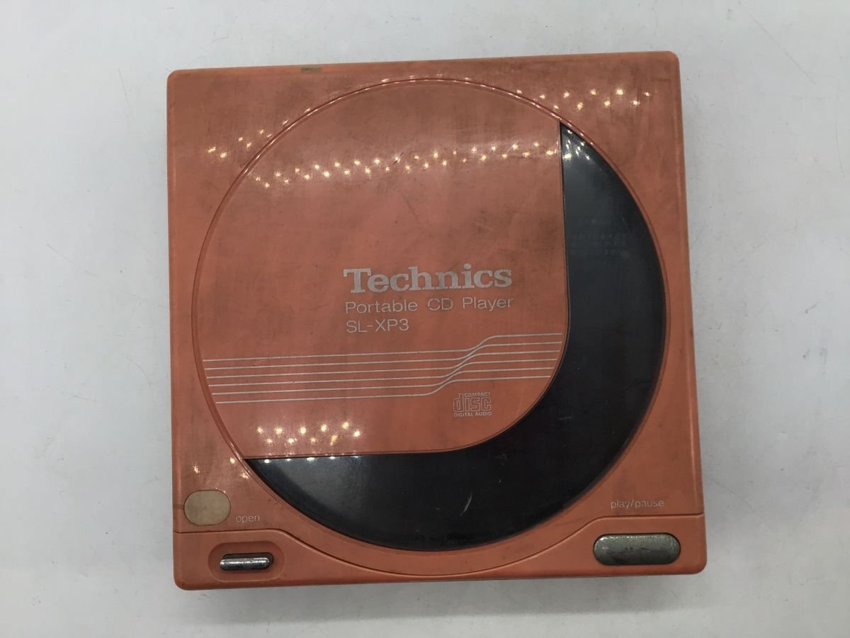 Technics SL-XP3 テクニクス ポータブルCDプレーヤー◆ジャンク品 [1503JP]