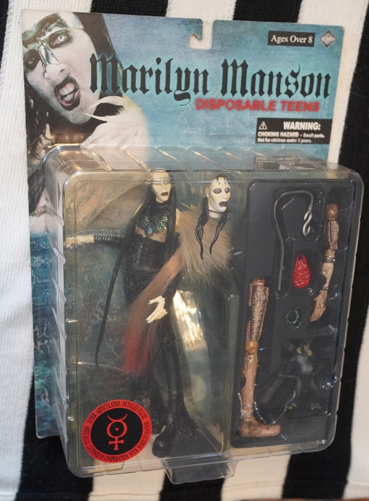 未開封 マリリンマンソン Marilyn Manson フィギュア 　DISPOSABLE TEENS