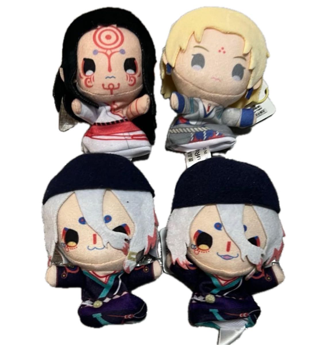 劇場版 モノノ怪 指パペット 4種 ⑨ マスコット ぬいぐるみ二手;物流保障;未使用
