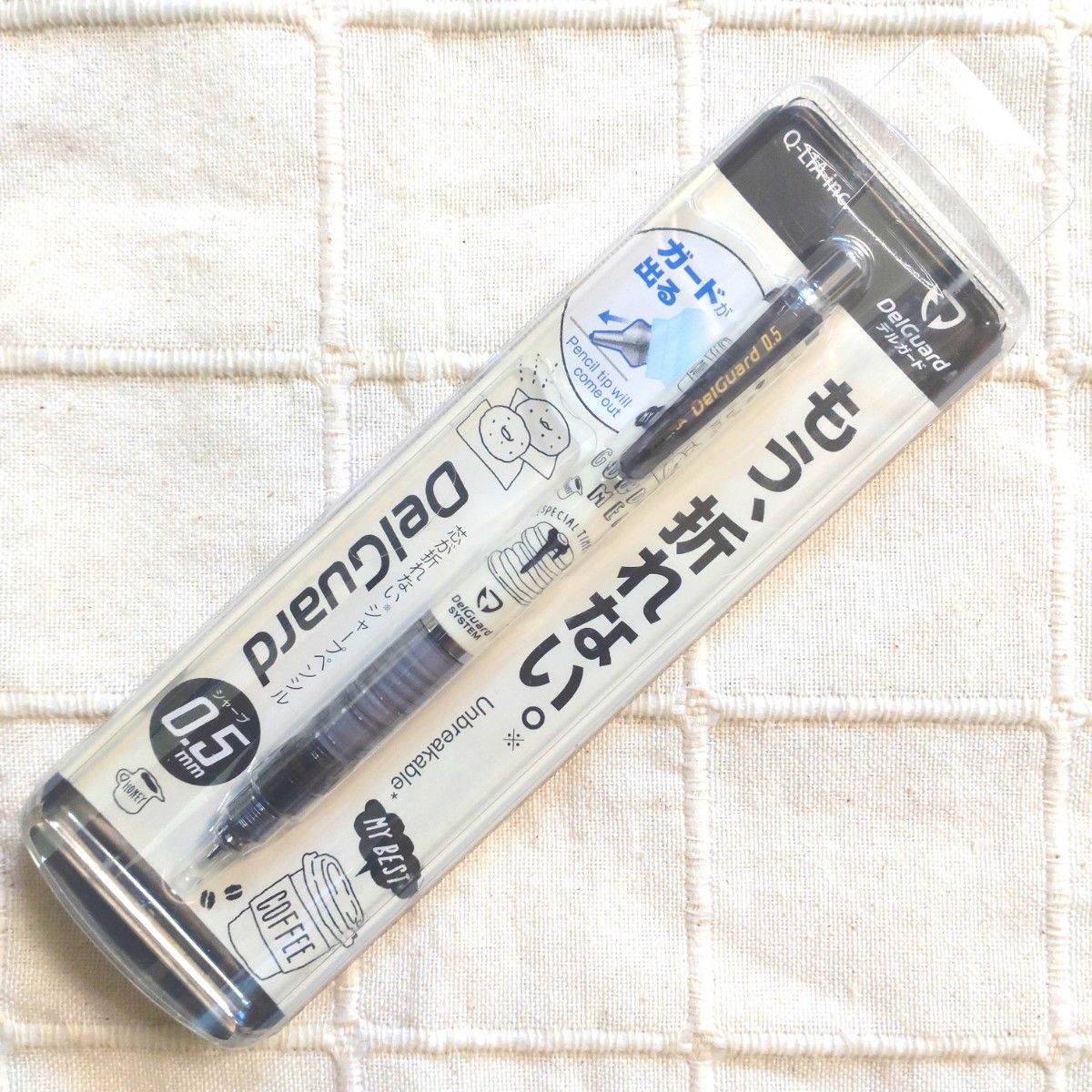 デルガード シャープペン カフェ柄 新品二手;物流保障;未使用
