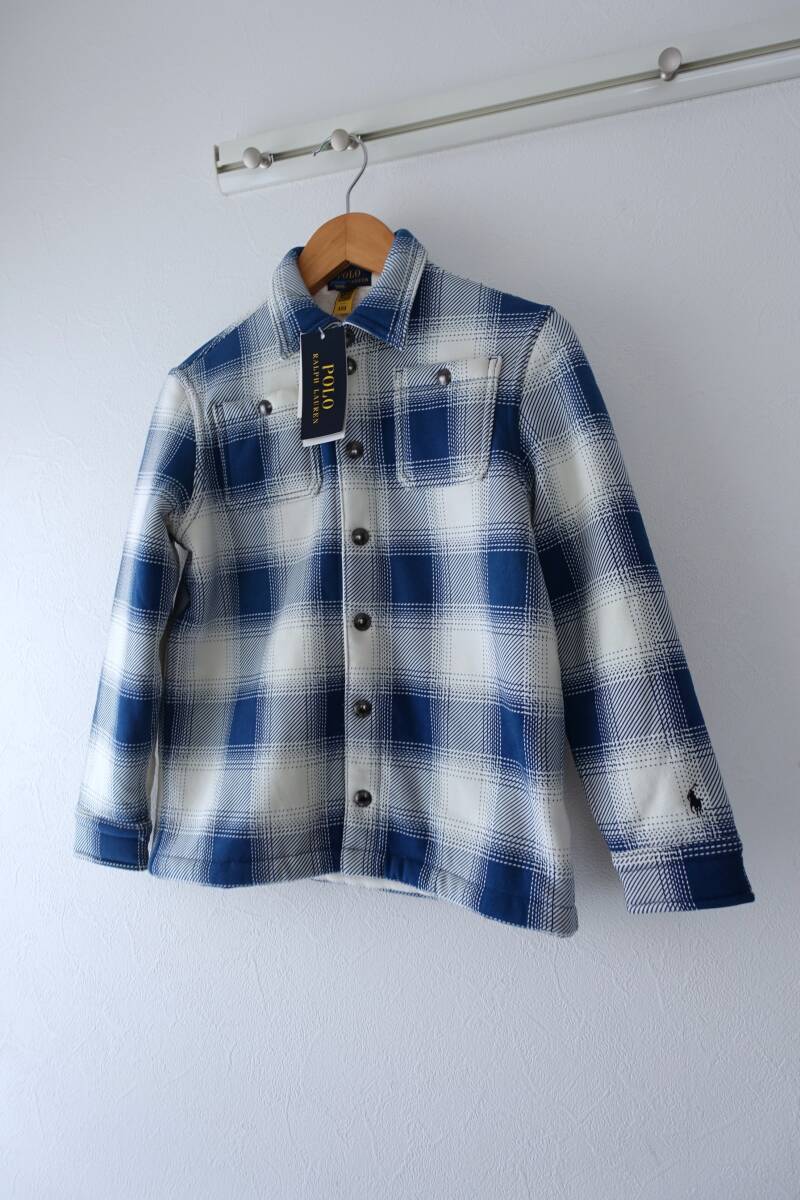 新品タグ付き POLO RALPH LAUREN ラルフローレン キッズ ボアジャケット 6サイズ