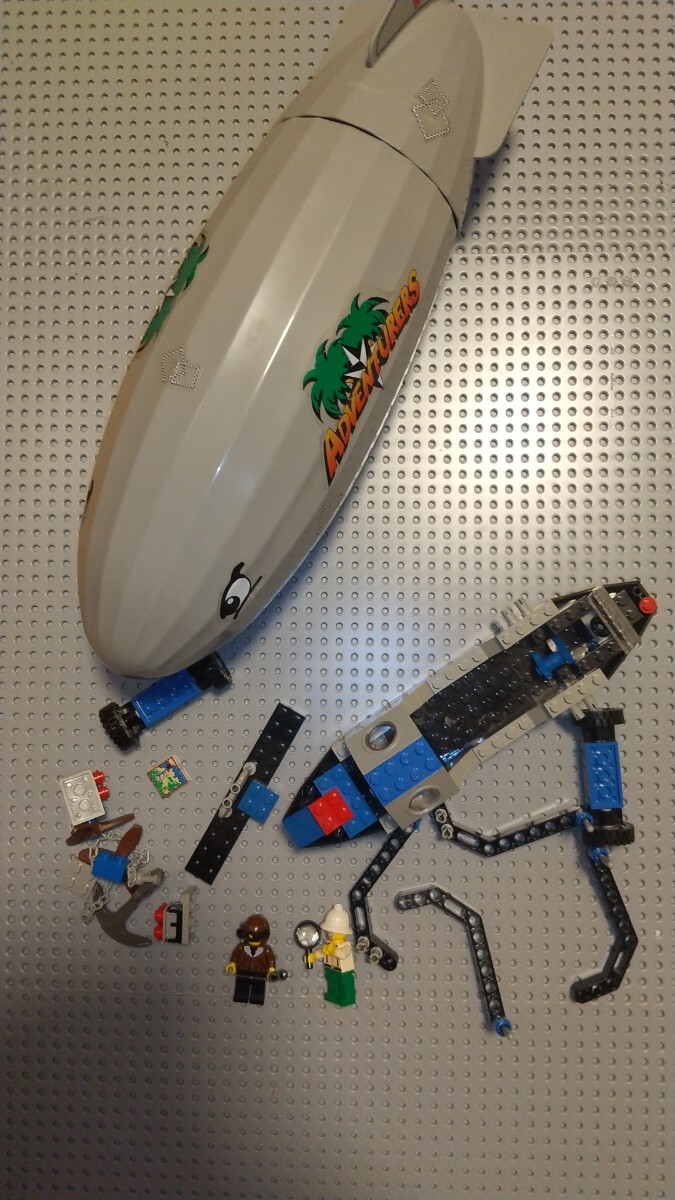 LEGO レゴ アドベンチャーズ 飛行船 5956 飛行船 探検隊 ミニフィグ付き