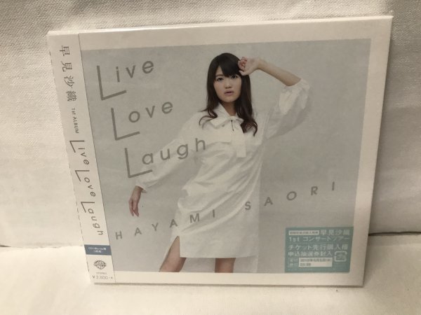 E926 未開封品 早見沙織 「Live Love Laugh」
