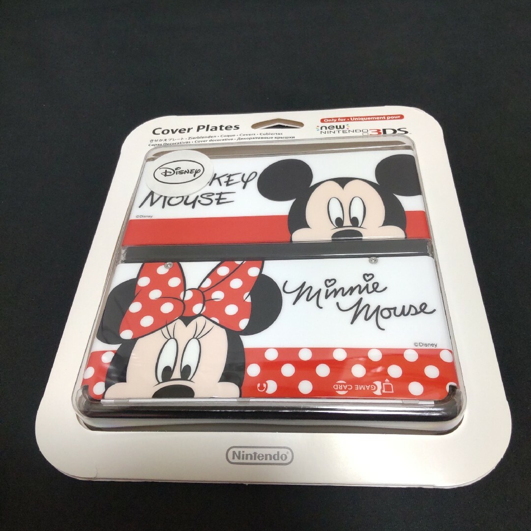 new ニンテンドー 3DS きせかえプレート No.073 ミッキー&ミニー