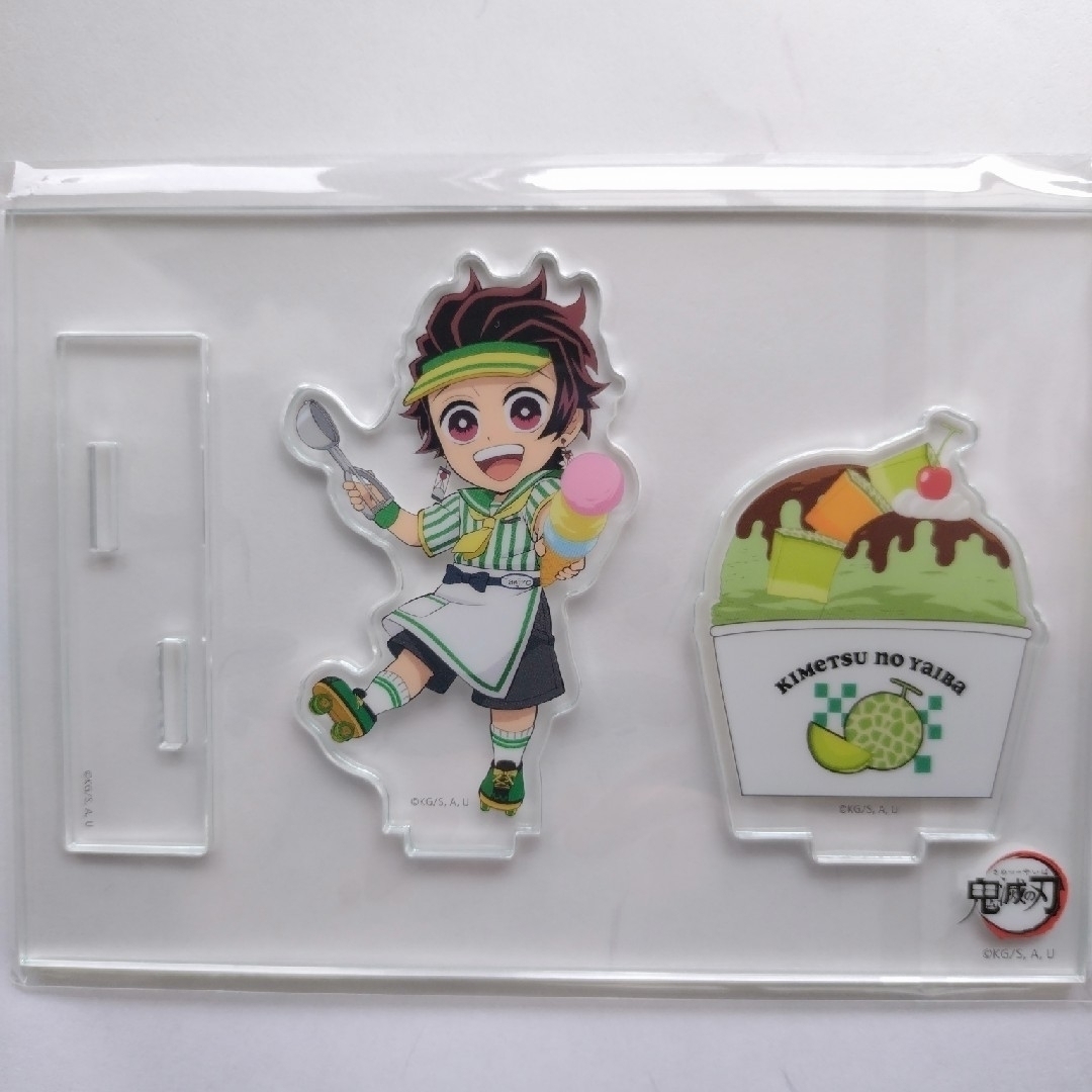 竈門炭治郎　アイスクリームカフェ2023　アクリルスタンド未使用