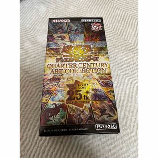 遊戯王　クォーターセンチュリーアートコレクション　シュリンクなし 1BOX