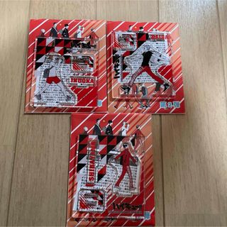 ハイキュー　アクリルフィギュアコレクション第2弾　灰羽リエーフ、犬岡走、芝山優生