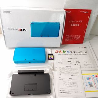 Nintendo　ニンテンドー3DS ライトブルー　画面極美品　任天堂　ゲーム