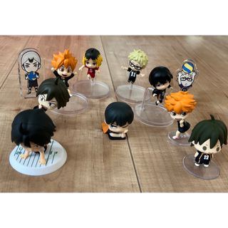 ハイキュー ミニフィギュア 9個セット