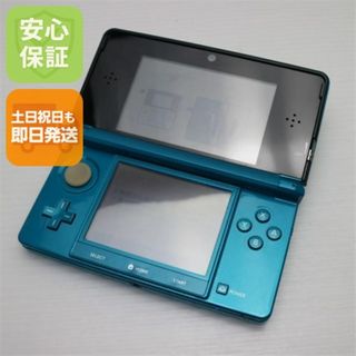 良品中古 ニンテンドー3DS アクアブルー M444