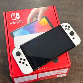 美品!Switch 本体 有機EL Nintendo 任天堂 スイッチ ホワイト