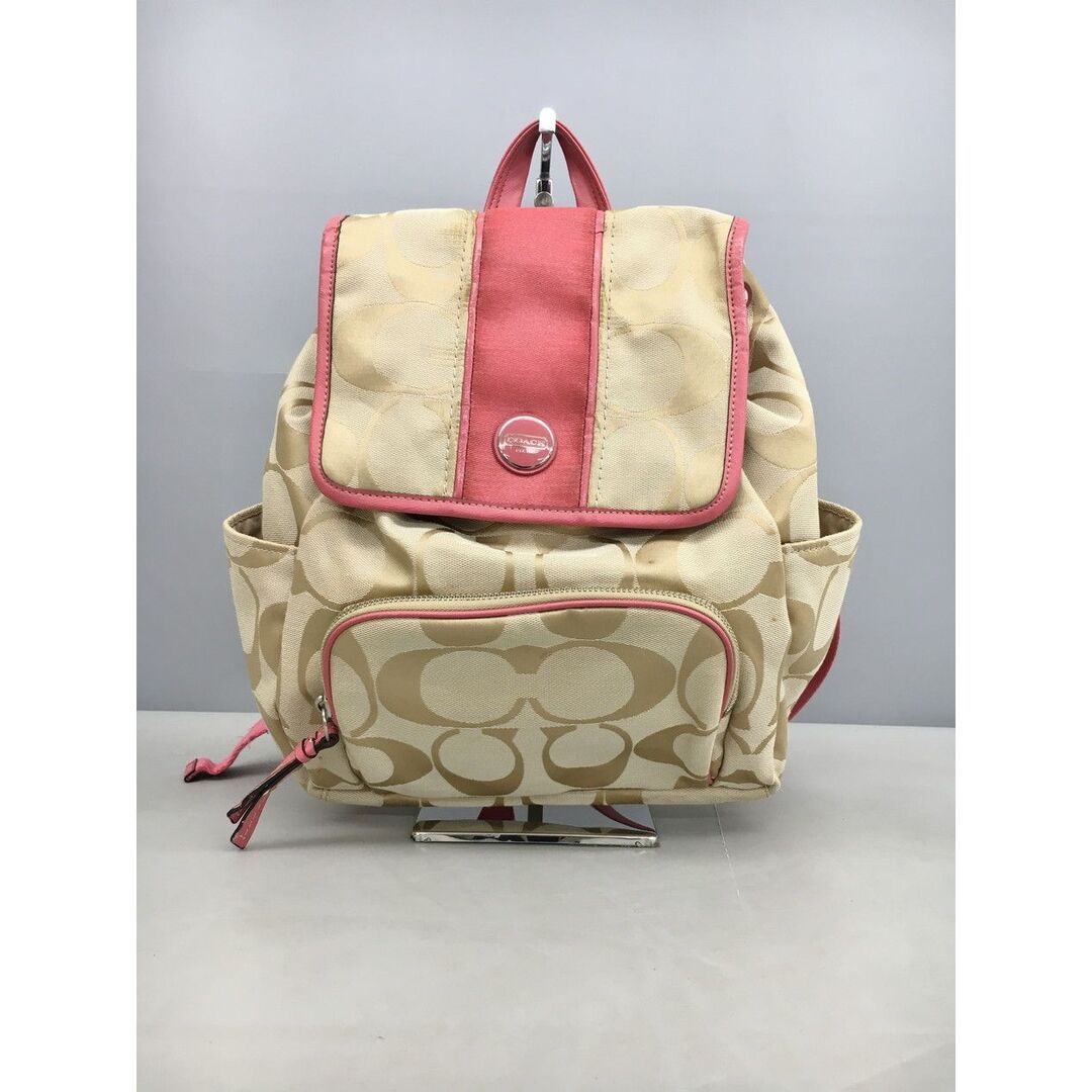 COACH コーチ リュックサック シグネチャー ピンク 2511LR143有些许损伤或污渍