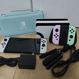 ニンテンドースイッチ　有機EL ホワイト　ジョイコン付