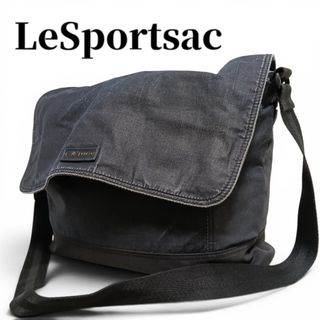 レスポートサック デニム風 メッセンジャーバッグ 斜め掛け A4対応