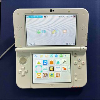 【美品】New ニンテンドー3DS LL パールホワイト【24h以内発送】