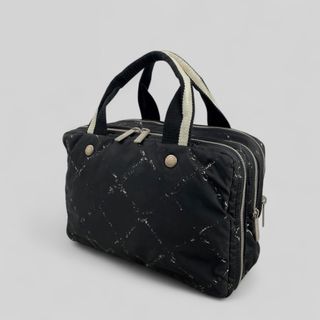 ■CHANEL■ 旧トラベルライン ハンドバッグ シャネル ミニボストンバッグ