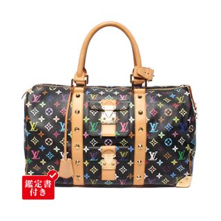 ルイ・ヴィトン ボストンバッグ ノワール スタッズ キーポル45 モノグラムマルチカラー M92640 レディース メンズ LOUIS VUITTON