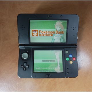 Newニンテンドー3DS ブラック 本体 ポケモンバンク ムーバー
