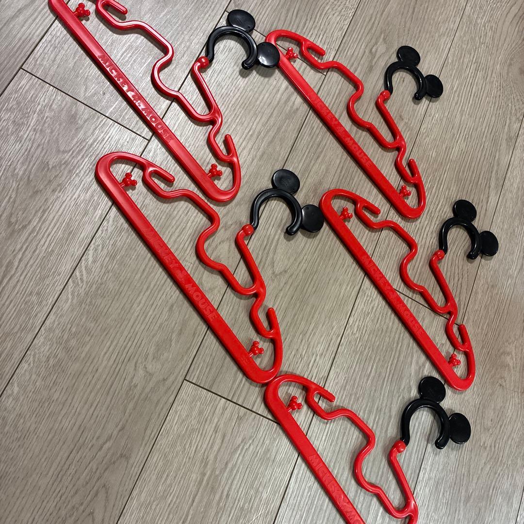 ミッキーマウス ベビーハンガー 5個セット