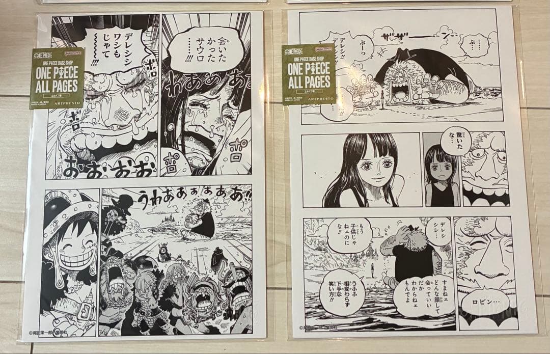 All PAGES エルバフ編 ロビン ルフィ
