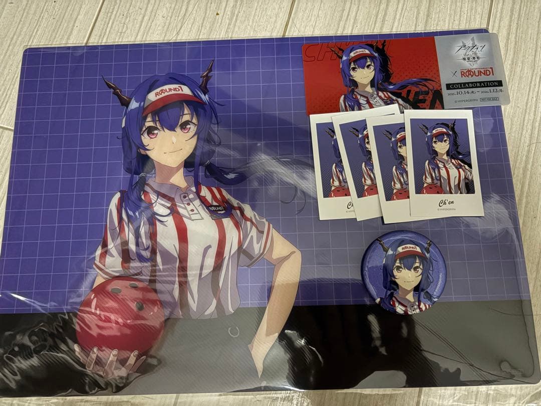 アークナイツ ラウンドワン チェン グッズセット未使用