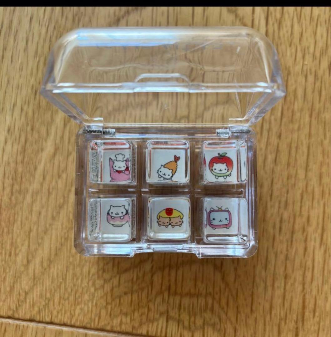 にゃんにゃんにゃんこ　スタンプ　ハンコ　サンエックス
