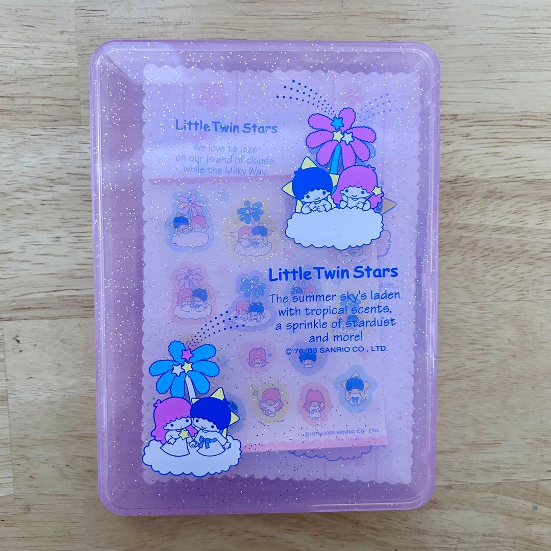 リトルツインスターズ キキララ シール付きメモ帳未使用