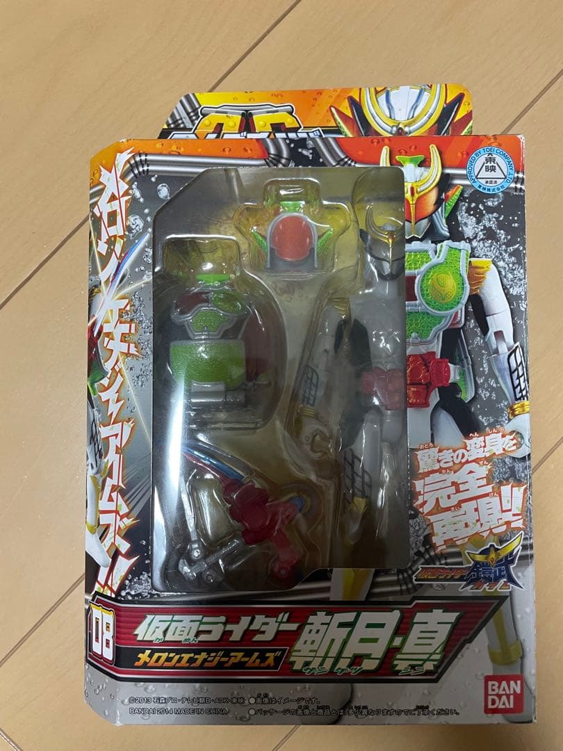 仮面ライダー鎧武 アームズチェンジシリーズ 仮面ライダー斬月・真BANDAI;没有明显的损伤或污渍