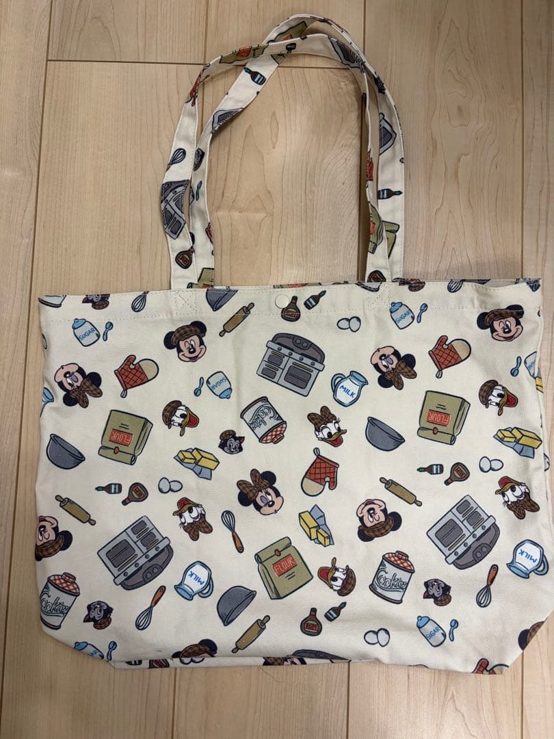新品未使用 ディズニー ミッキー トートバッグ リトシー バック