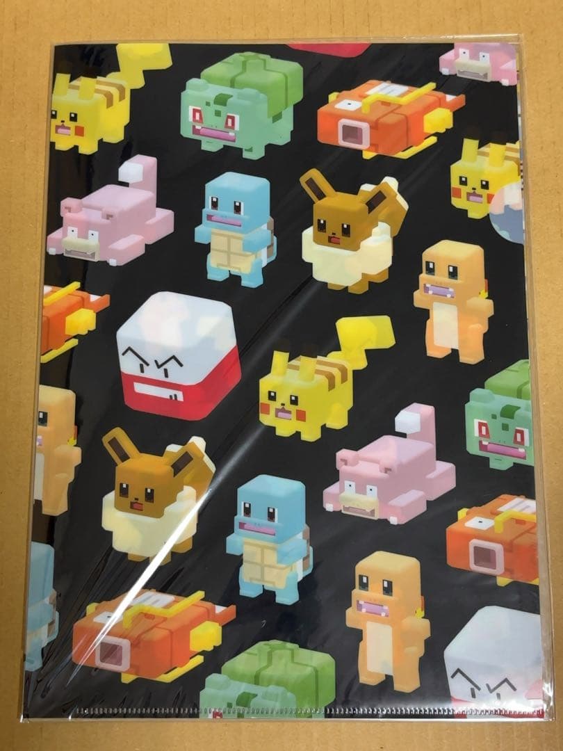 ポケモンセンター A4クリアファイル2枚セット ポケモンクエスト未使用
