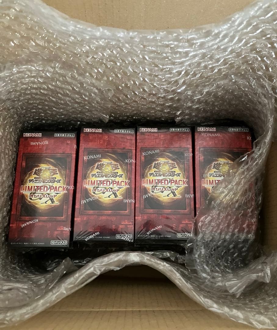 【新品・未開封】遊戯王　LIMITED PACK GX オシリスレッド12BOX未使用