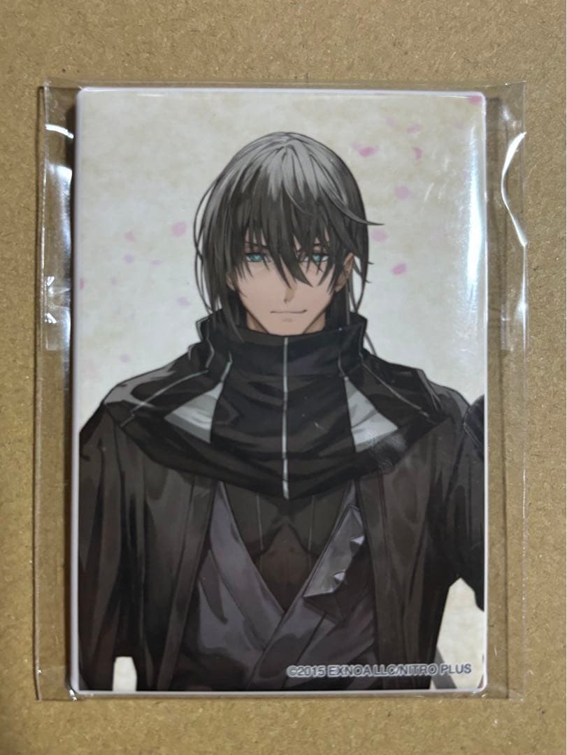 刀剣乱舞 孫六兼元 跪坐 スクエア缶バッジ